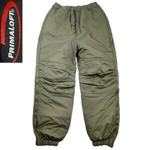 Primaloft L7 Insulative Pants Military Cold Weather Stretch Waist Men's Large